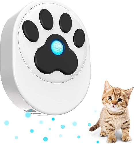 Bonsing Desodorizador de arena para gatos, interruptor inteligente de sensor de olores de mascotas, purificador de aire para todas las cajas de