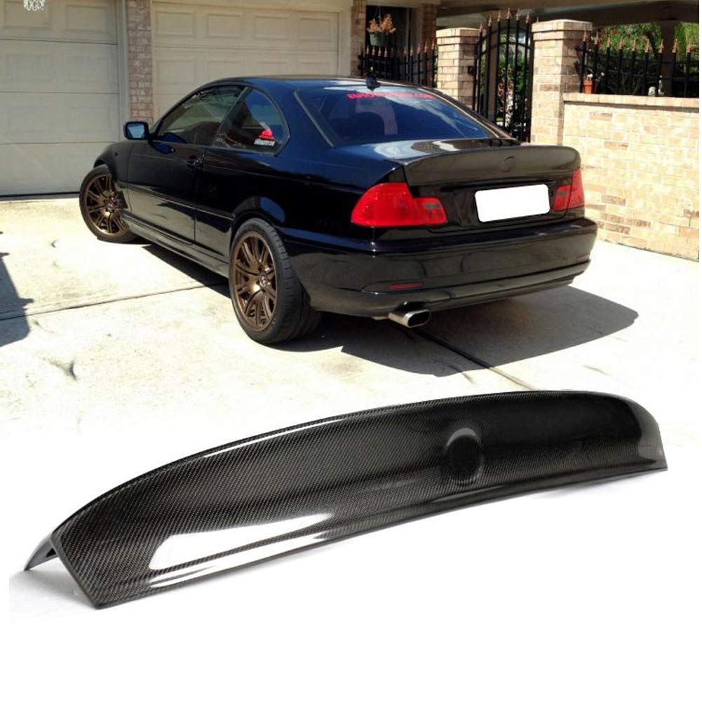 Spoiler Posteriore In Carbonio TGFOF Per BMW E46 Coupé E M3 (2000-2006) – Aletta In Fibra 3K, Adesiva, Design Aerodinamico - 2