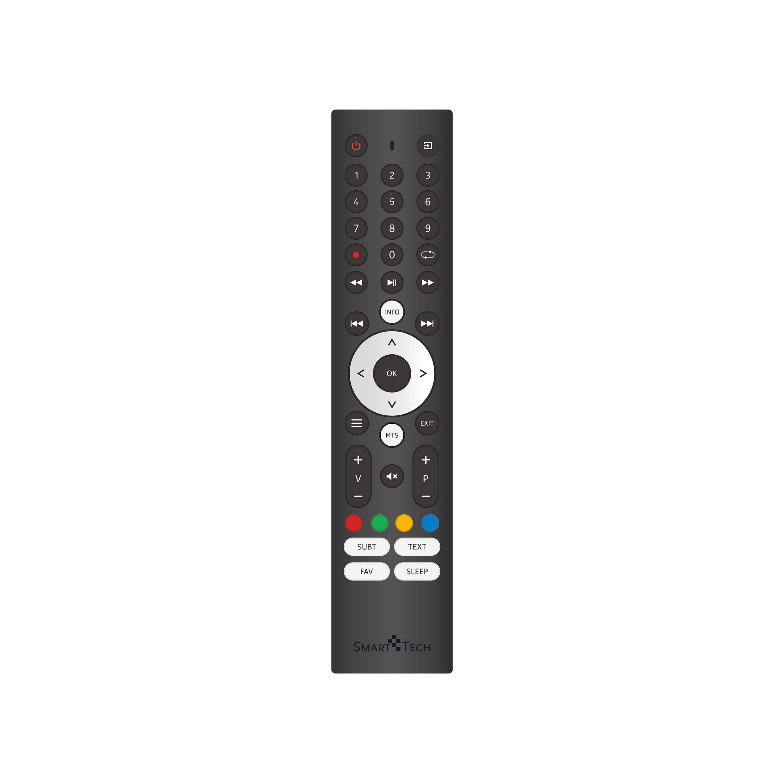 Smart Tech 24HN01V3CA HD LED TV 24 Pouces (60cm) Triple Tuner Dolby Audio H.265 HDMI USB, Résolution: 1366 (H) × 768 (V); Chargeur 12 Volts
