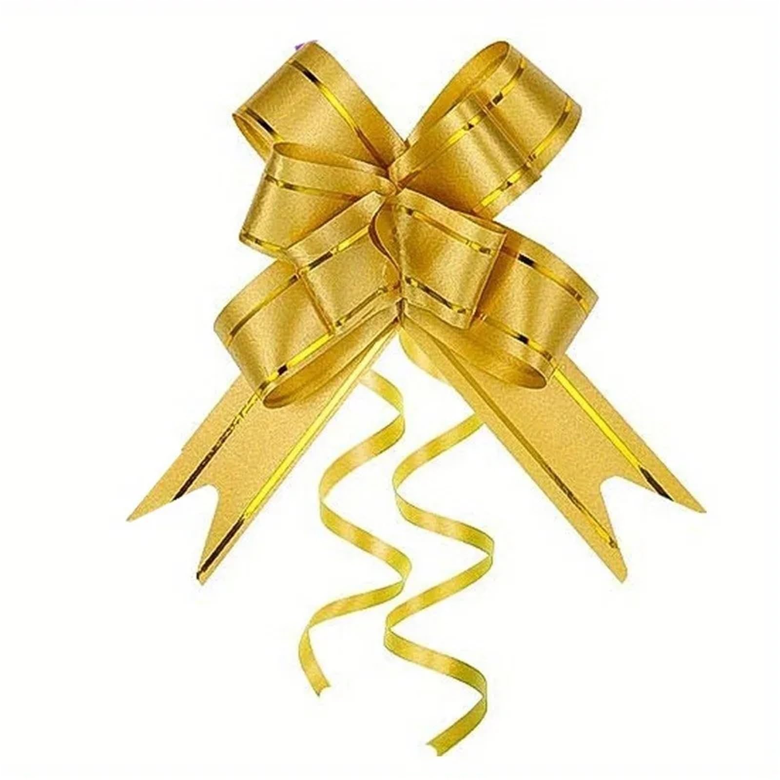 200 Lazos de regalo adhesivos de gran volumen para un empaque impecable en Navidad