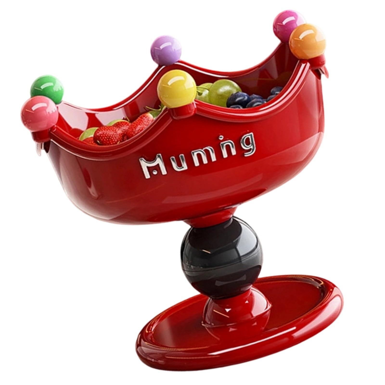 TQUXNGA Sturdy Fruit Container with Built in Drain Feature Ideal for Family Dining Area Bright Planner