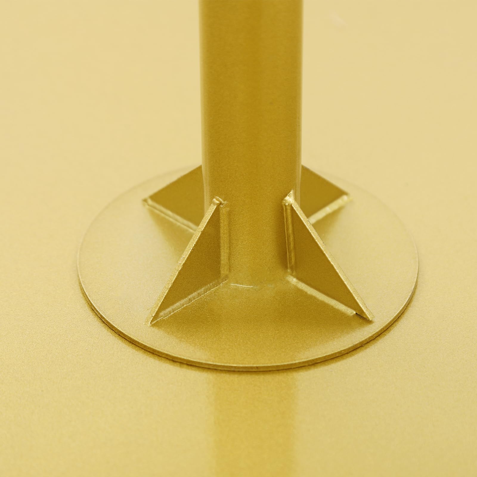 Kleiderstange Metall, 360°-Rotation Rund Drehbar Kleiderständer, Bodenstehender Garderobenständer, für Kleidung und Schals, 60 x 140cm (Gold)
