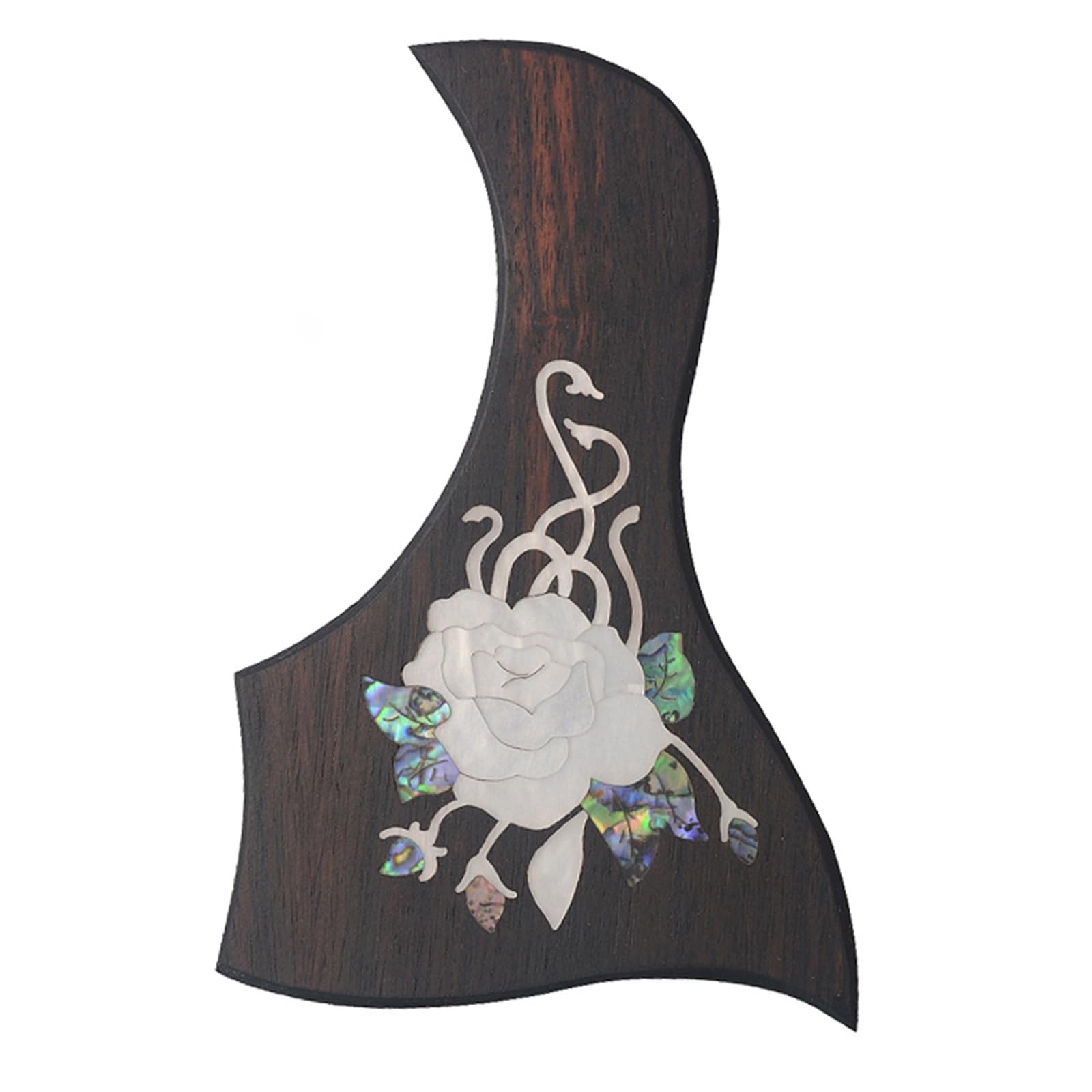 Profesjonalny Pickguard Do Gitary Akustycznej Drewniana Gitara Palisander Lite Drewno Rzeźbione Pickguard Akustyczna Gitara Pickguard Piękny Wygląd(M)
