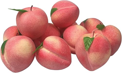 Miniatura 8 de 12 racimos de frutas artificiales de simulación de frutas artificiales para el hogar, cocina, fiesta, fotografía, decoración de boda (12 racimos de