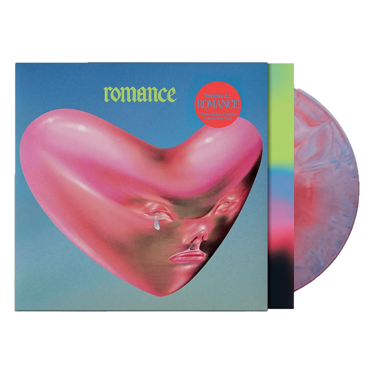 Romance Vinyl LP, Cotton Candy Splash Color Edition, Fontaines