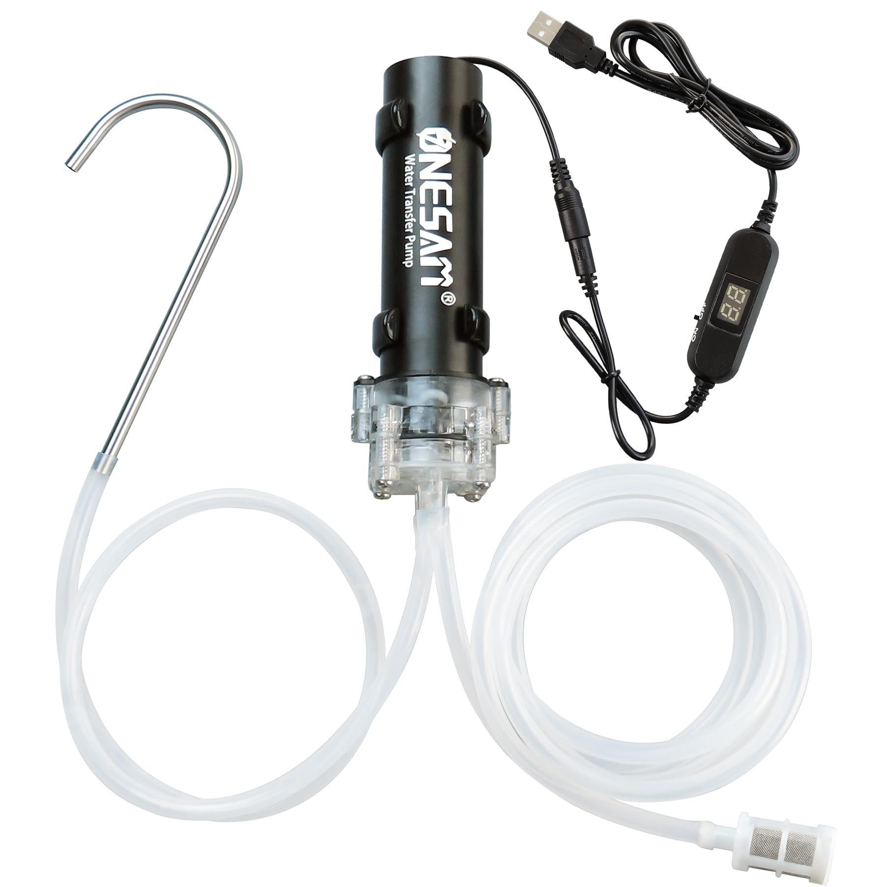 dorm room USB water pump setup, emergency kit with manual pump, home kitchen hardwired dispenser