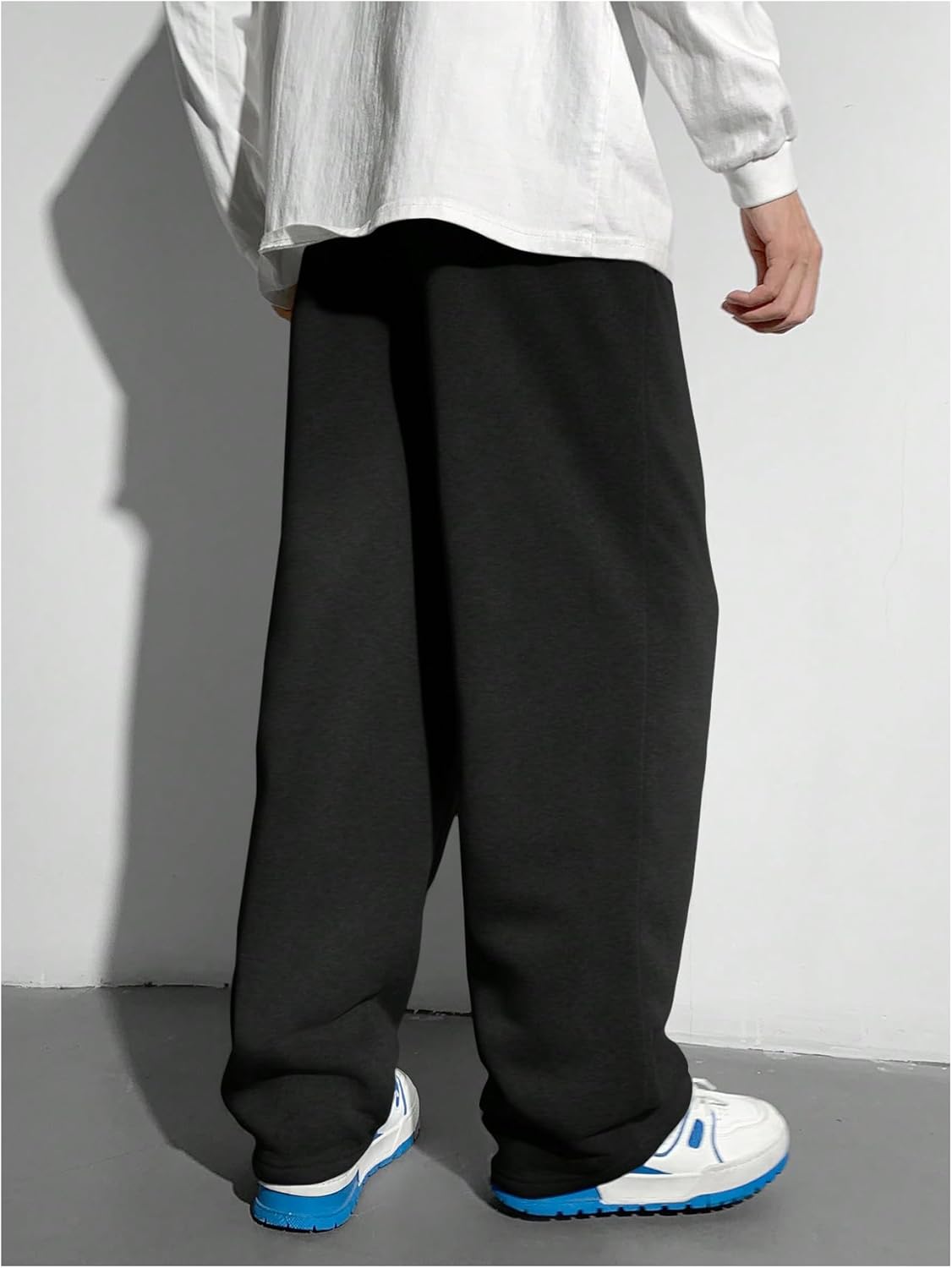 SOLY HUX Boy's Sports Athletic Sweatpants Wide Leg Casual Fall Letter Elastic Waist Baggy Pants - Image 2