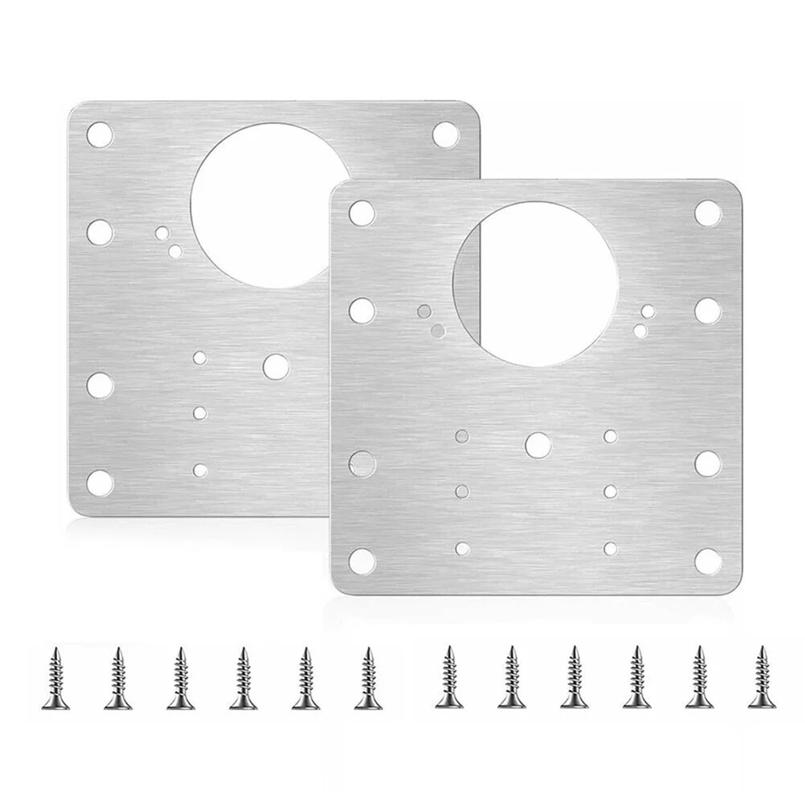 Kdhcvkz 2Pc 2/4/10Pcs Door Hinge With Screws Cabinet Door Hinge(2Pc)