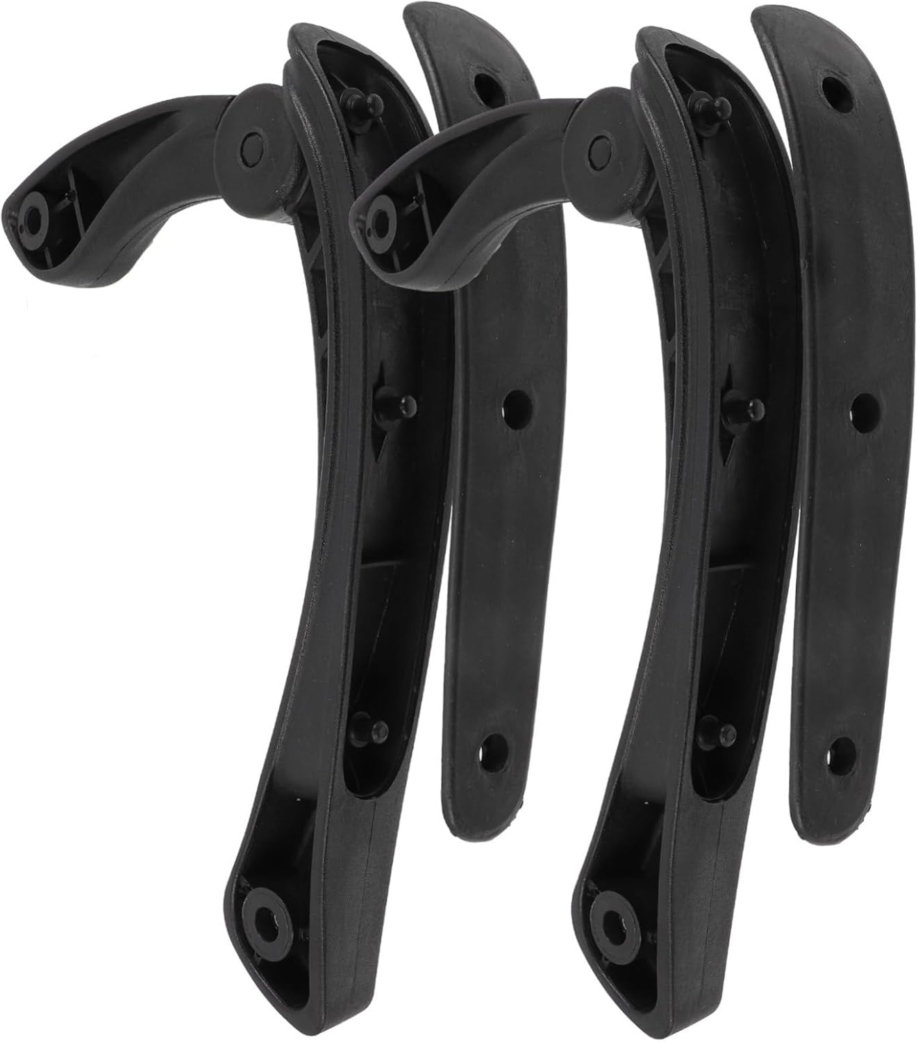 Uonlytech 2pcs Ergonomic Office Chair Arm Rest Pads Sturdy Replacement Parts for Daily Use