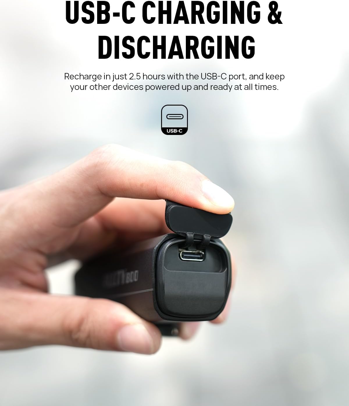 Magicshine Allty 800 V2.0 mounted on a bicycle handlebar