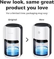 Vista 7 de TABYIK Deshumidificadores para el hogar, deshumidificador de 42 onzas para baño, deshumidificadores para habitación con apagado automático