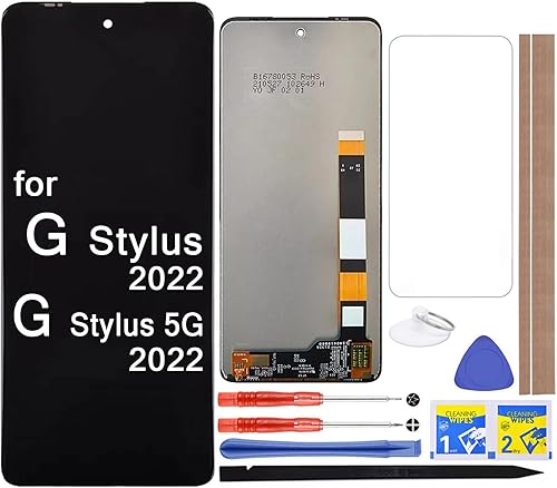 Montaje de pantalla LCD de repuesto para digitalizador táctil para Motorola G Stylus 2022 Moto G Stylus 5G 2022 XT2211 XT2211-1 XT2211DL 6.8