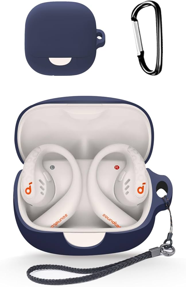 Anker Soundcore AeroFit Pro & シリコンケース Amazon | Anker Soundcore AeroFit Pro 用 ケース YAJOJO ワイヤレス