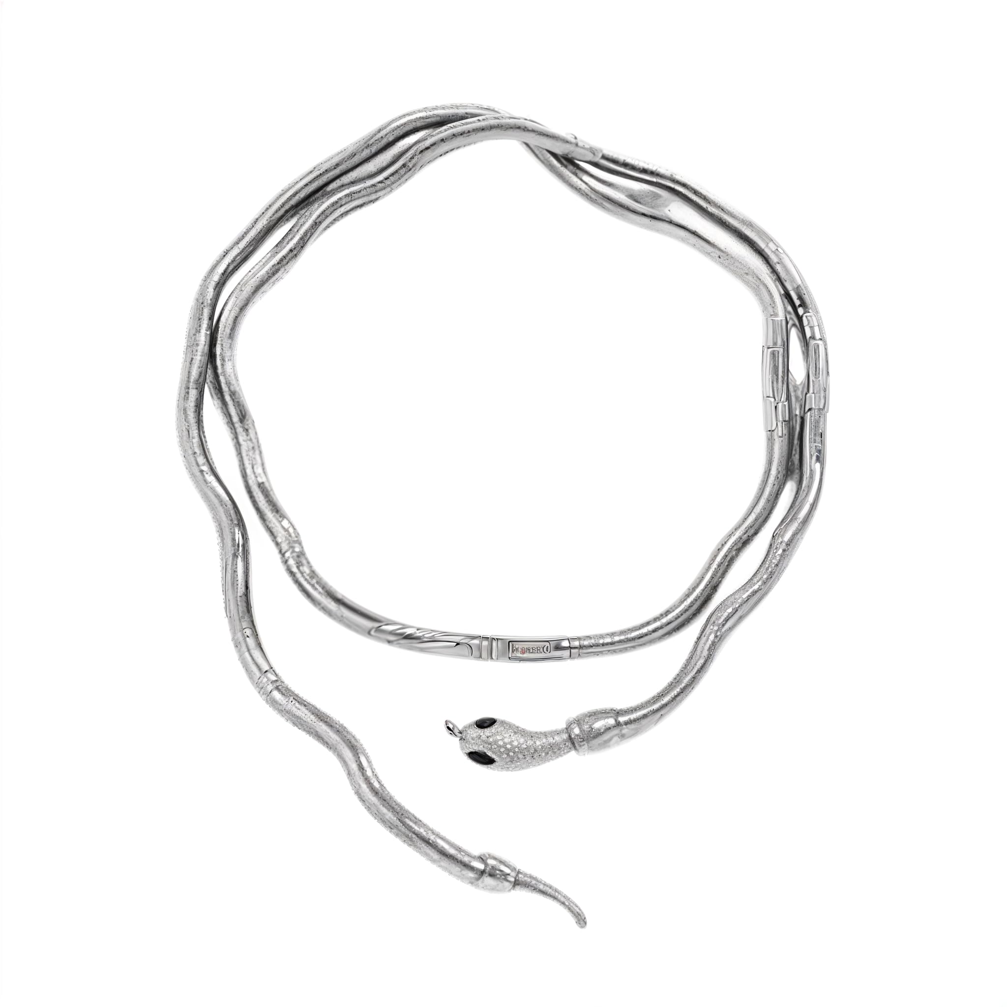 cleo be bold be you Gold Plated Serpent Cubic Zircon Studded Magnetic Closure Flexible Bendable Bling Party Statement Anti Tarnish Statement Jewellery Belly Chain For Girls And Women-picture-21