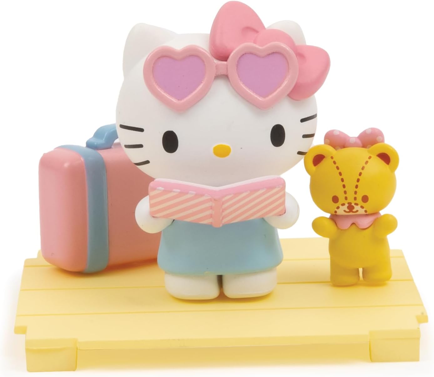 Hello Kitty - Blind Box Sweet Heart Series, 1 Pop Figure Surprise on 9, Unboxing and Random Arrival, Transparent Mini Box 7 x 7 cm, Collectable, Giochi Preziosi