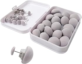 20PCS Duvet Clips Duvet Cover Pins Comforter Clips For Duvet Cover Fasteners Clips Duvet Pins Clips Duvet Holding Clip Mushroom Quilt Holder Duvet Button Fasteners With Box For Quilt Cushions Curtains Grey