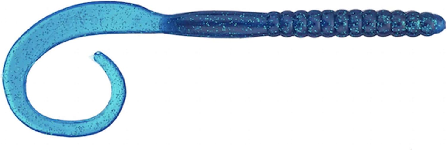 Culprit C720-293 Worm, Kissimmee Blue, 7.5", 18 Count per Bag