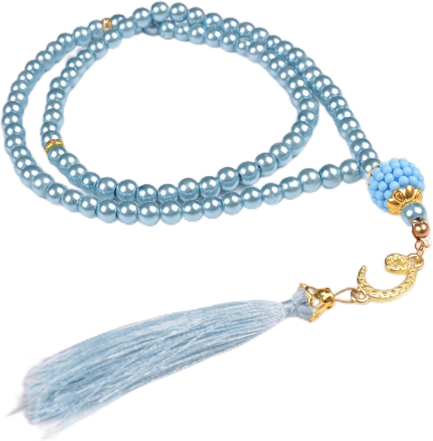 Set of 30 Muslim Prayer Beads – 99 Bead Tasbeeh in 4 Colors – Islamic Gift for Eid, Ramadan, Dhikr