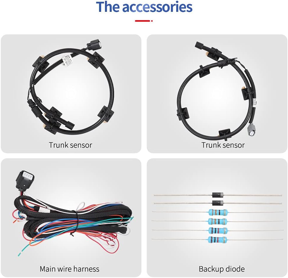 Image showing two circular trunk sensor wires.