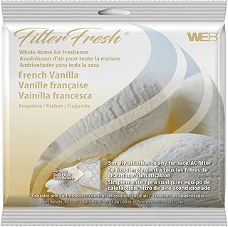 WEB FilterFresh Whole Home French Vanilla Air Freshener 0.8 Ounce (Pack of 1)