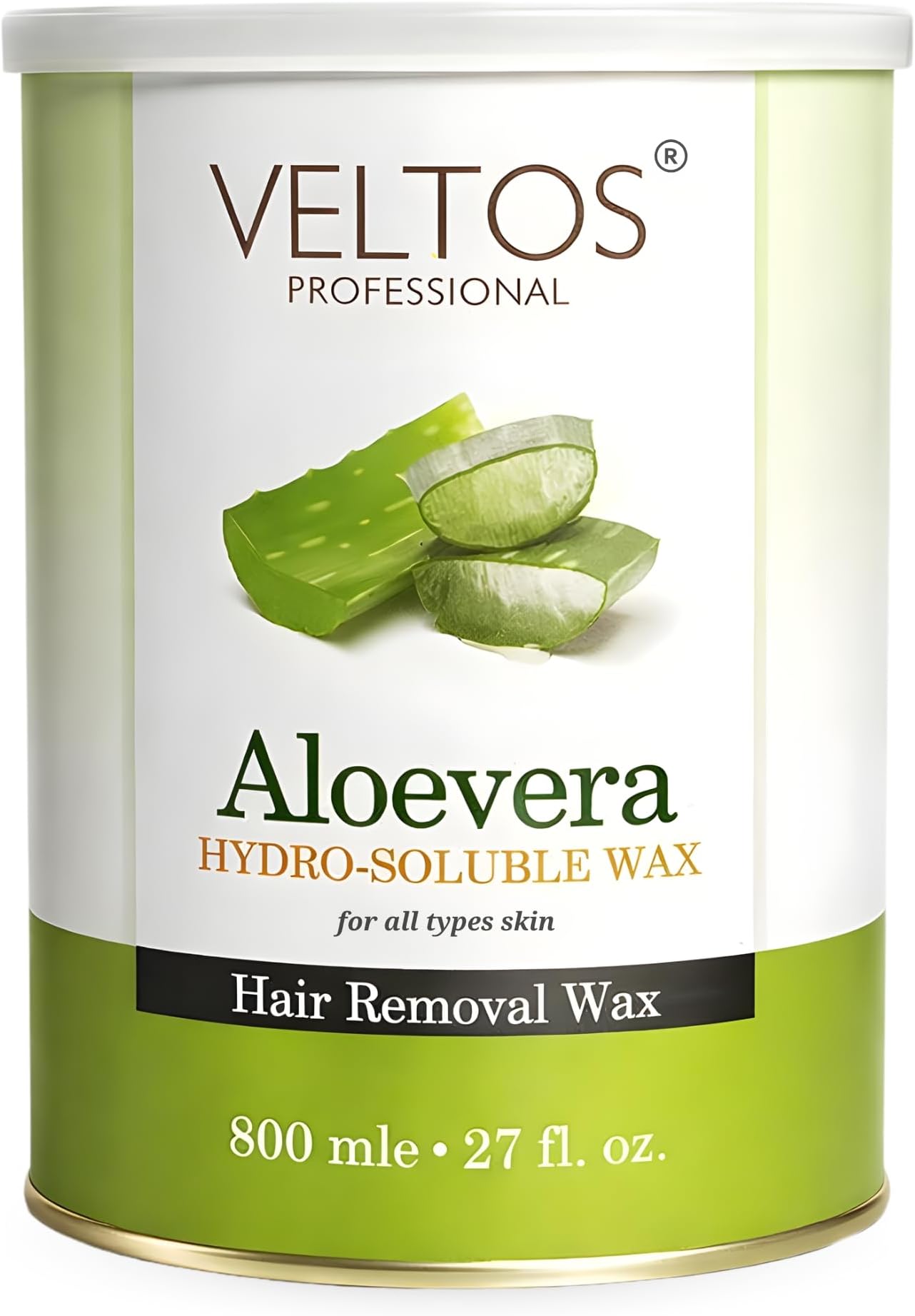 Aloe Vera Hydro Liposoluble Wax 800 ml | Body Hair Removal Wax for Unwanted Hair | Suitable for Salon & Home Waxing