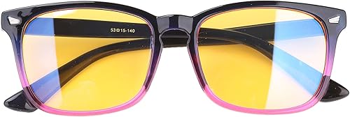 Beison  Anteojos para computadora anti luz azul, antidestellos, antifatiga, protección contra radiación electromagnética de computadoraTV