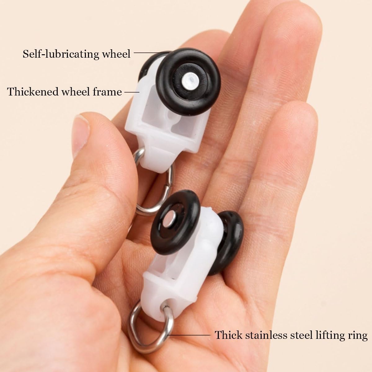 Ceiling Curtain Track Curtain Double Rails for Curtains, Aluminum Alloy Silence Ceiling Track Set with Rollers, for Living Room Bedroom Room Divider(Blue,100cm/39.3in)