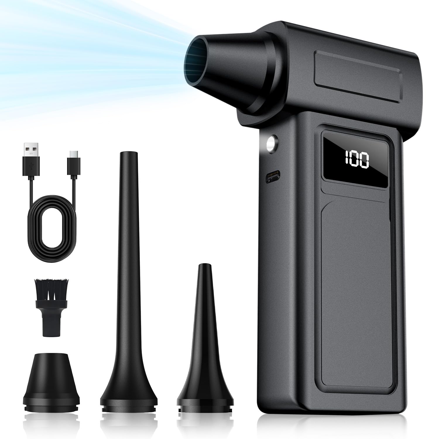 Amazon.co.jp: Warot 【秒速でホコリ一掃】エアダスター 電動