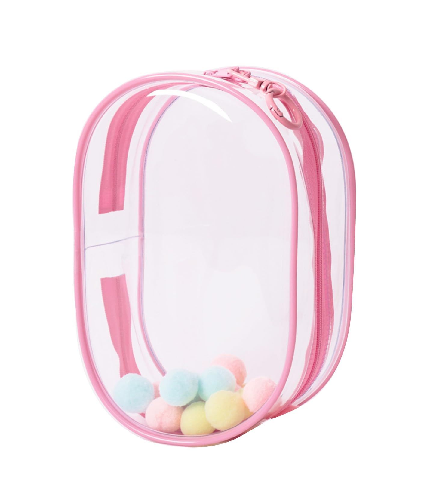 Clear Figure Display Bag with Blind Box Case Carrying Case Pouch Charms for Collectibles