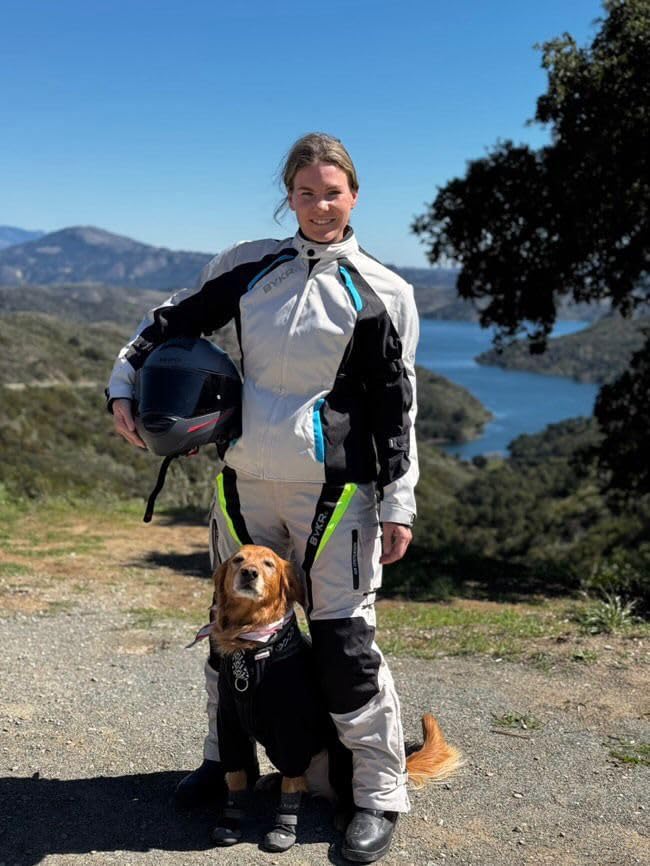 BYKR Womens Motorcycle Jacket For Women Ladies Motorsports Enduro Biker Adventure CE Armored Powersports Protective Jackets - Image 2