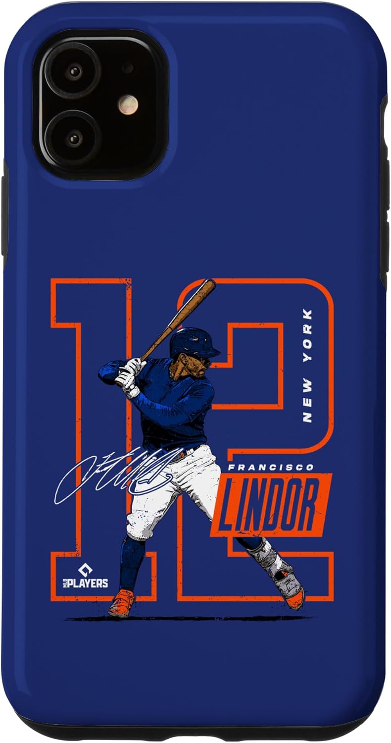 Francisco Lindor | New York Baseball MLB Player | MLBLIN4007 Case for iPhone 12/12 Pro