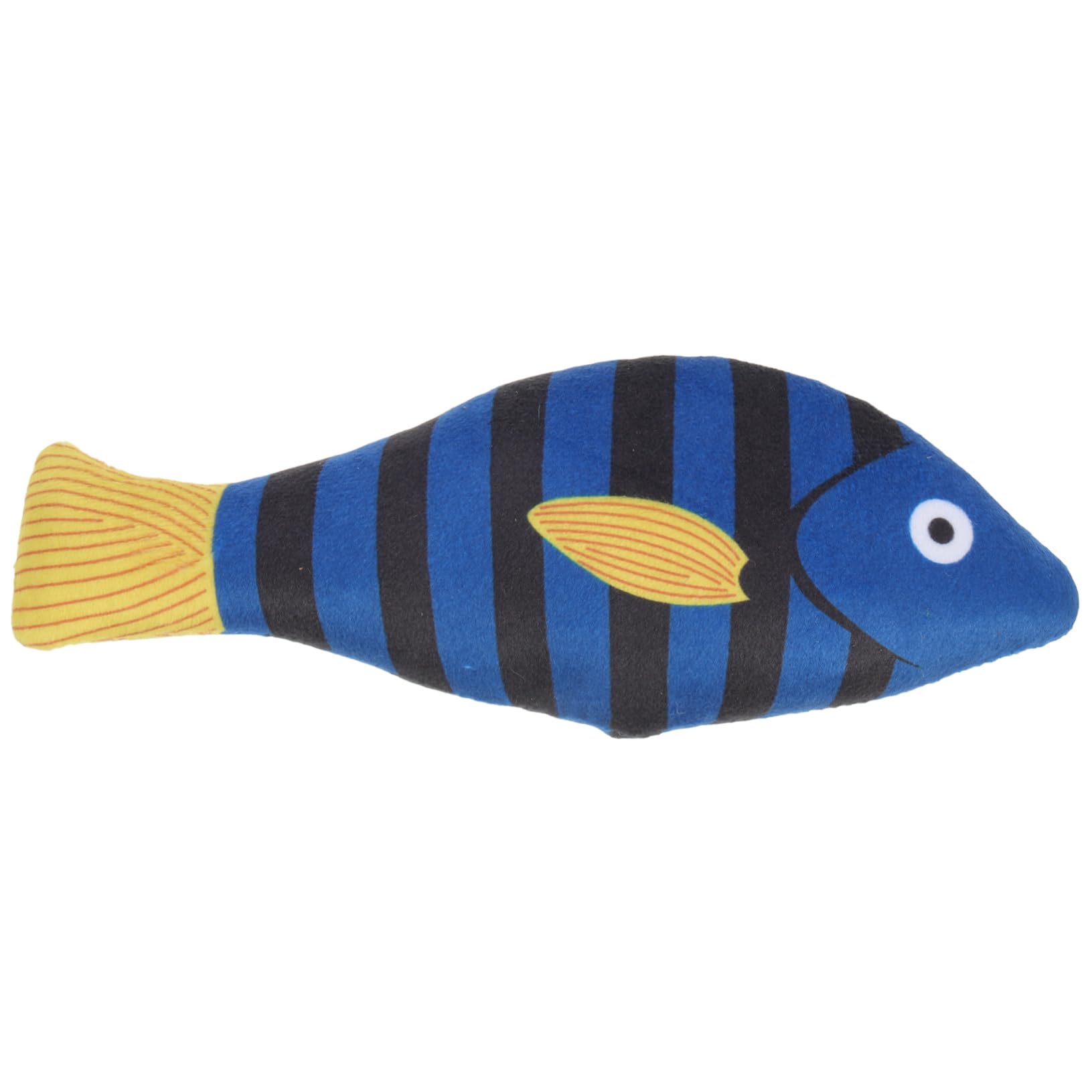 Jouet pour Chats en Peluche de Poisson Herbe à Chat Naturelle Réduit la Solitude et Stimule L'instinct Naturel en Intérieur