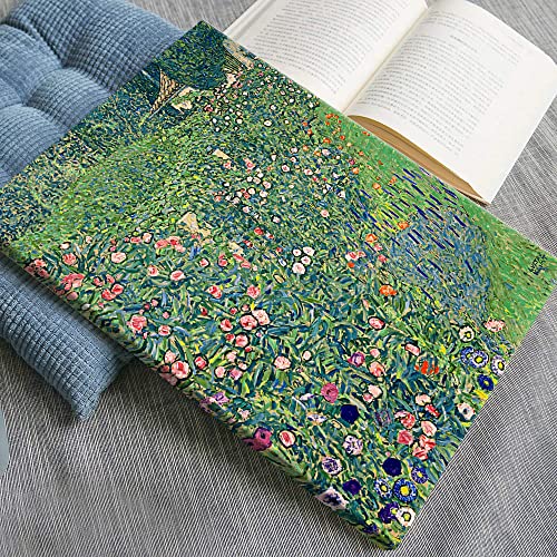 Gustav Klimt Garden Landscape Posters Famous Artist Green Botanical Aesthetic Floral Canvas Wall Art Vintage Plant Flower Oil Prints Painting Farmhouse Wall Decor For Bedroom12X16In Unframed #TOP5