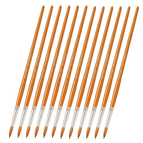 ヴァンゴッホ 水彩画筆 ネオセブロン ラウンド 8号 GNEO-WR#8(12) 12本