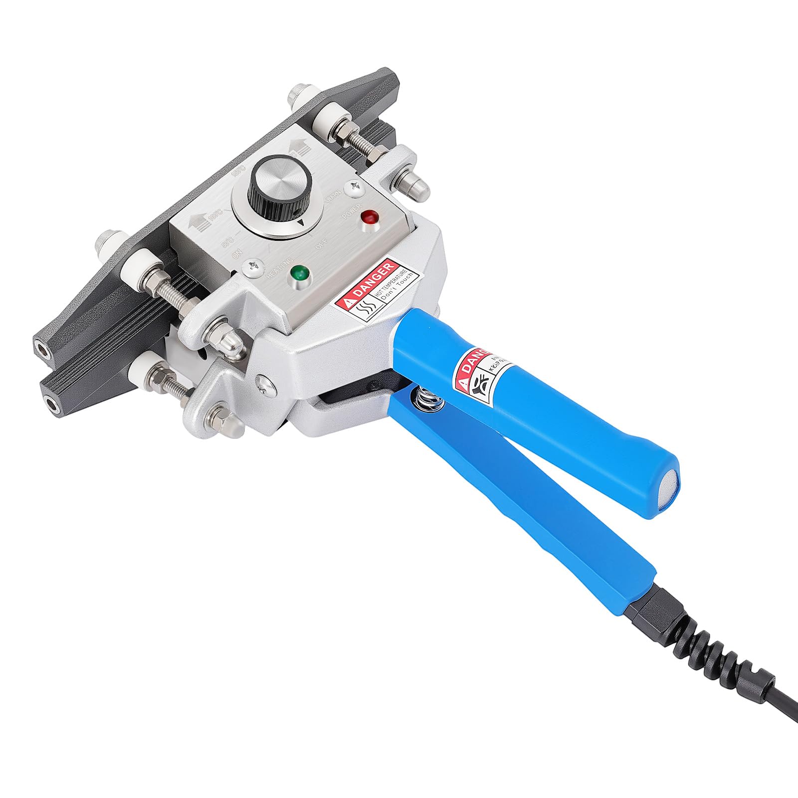 Scelleur Thermique Portatif 300W Machine À Sceller Sac Manuelle, Soudeuse Sac Plastique Aluminium, 220V 30-250℃ 200Mm Revêtement Antiadhésif 10Mm Soudeuse Pour Sachets Alimentaires