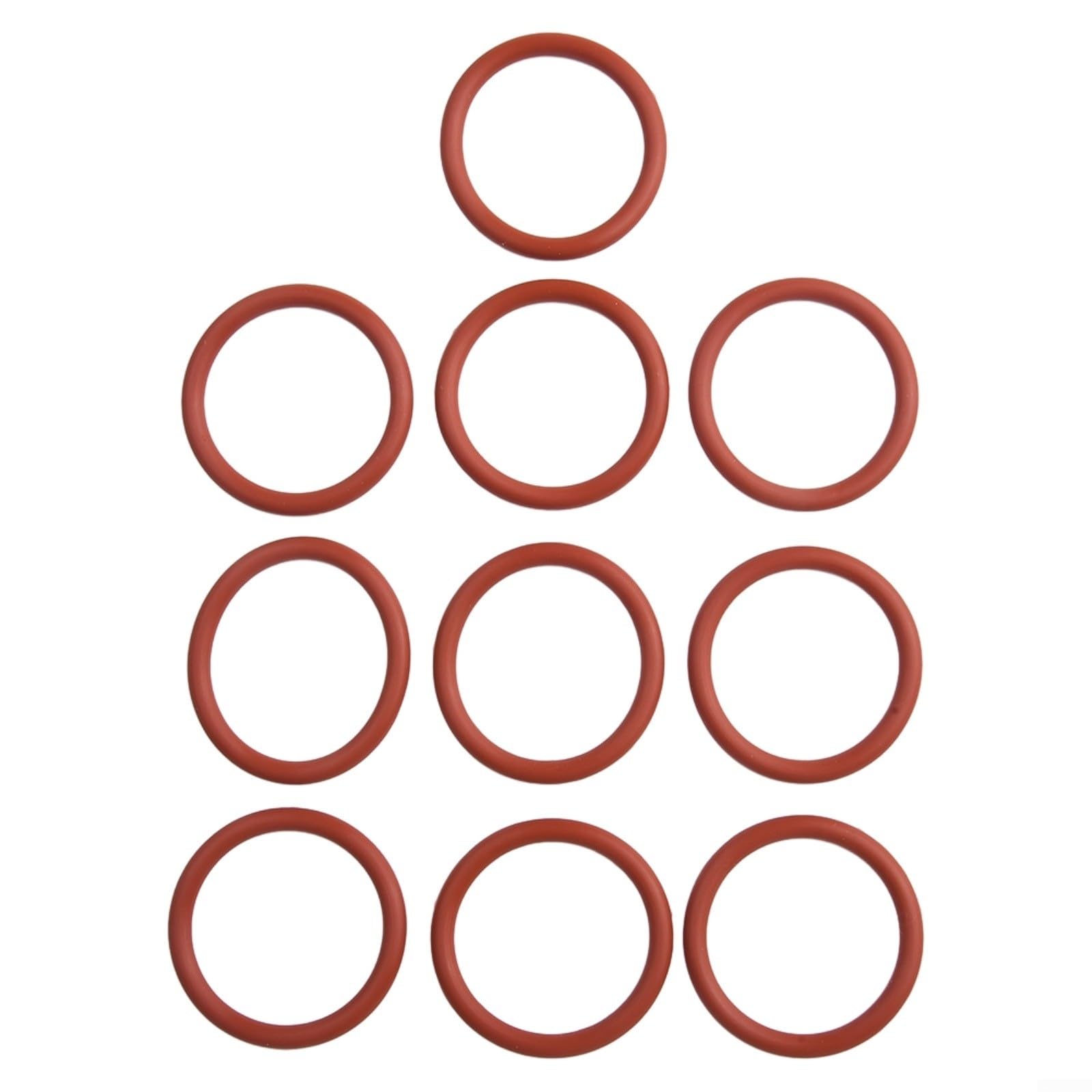 LVYXON Coffee Machine Brew Group Head Seal Gasket, Silicone Seal for RING for Coffee Machines, Compatible with EAM/ESAM/ECAM/Prima Dona/Perfecta/ETAM Models(10pcs)