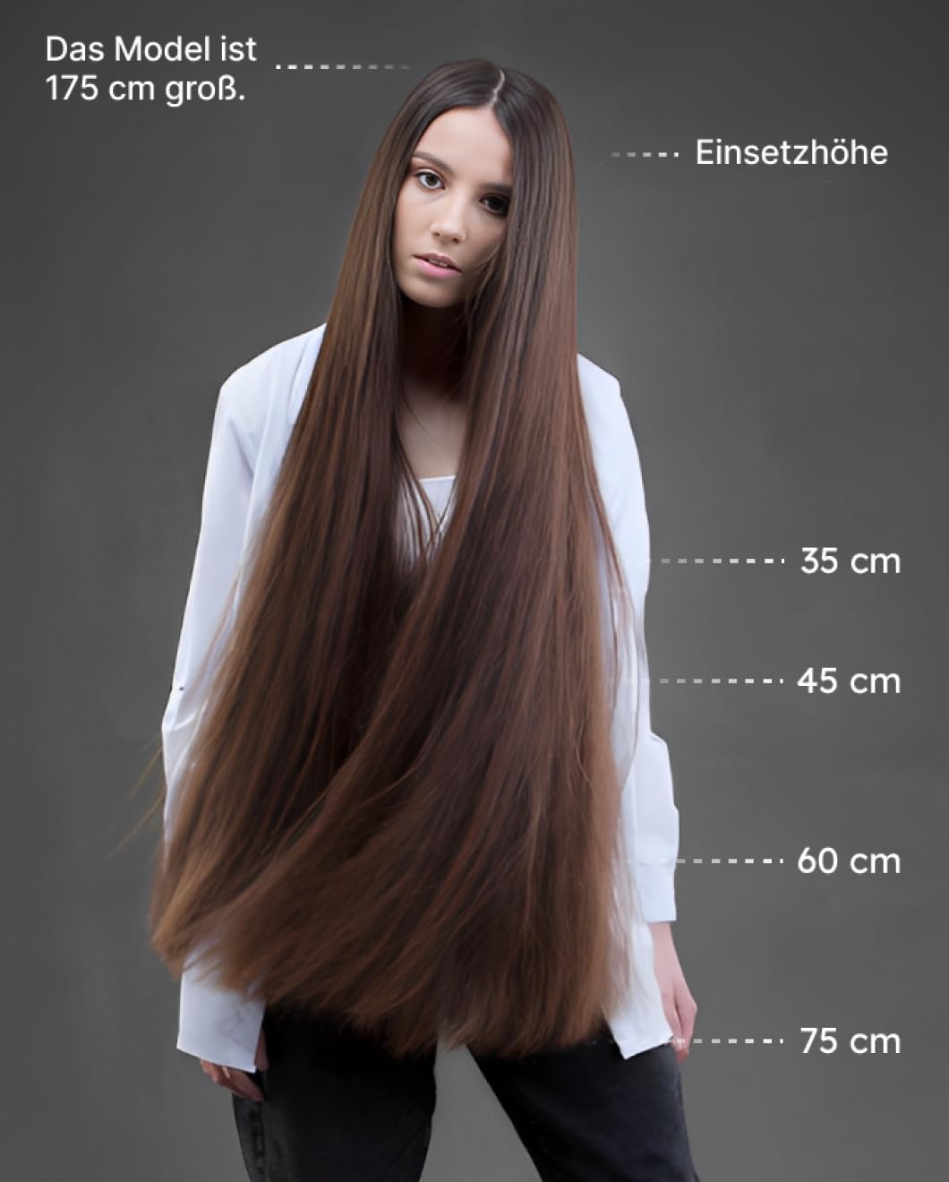 GLOBAL EXTEND® Bonding-Extensions I 100% Echthaar I Double Drawn | Verschiedene Längen I Wiederverwendbar I Vielseitigkeit im Styling I Breite Farbauswahl (60 cm, schwarz)