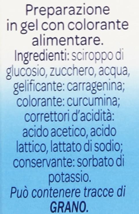 Paneangeli  Colori per Dolci: Giallo  Colors for Sweets Yellow - 10 gr
