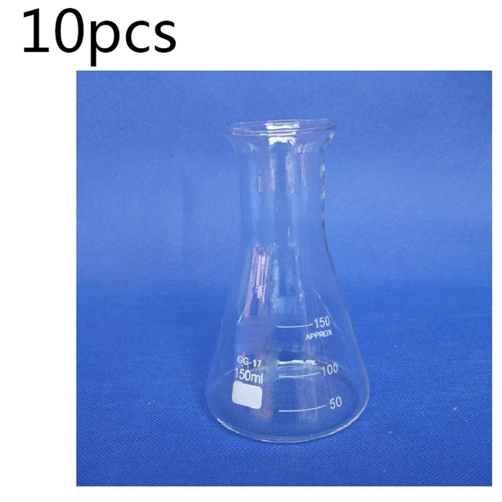 10 pezzi/lotto 150 ml fiaschetta di vetro for uso laboratorio Attrezzature da laboratorio