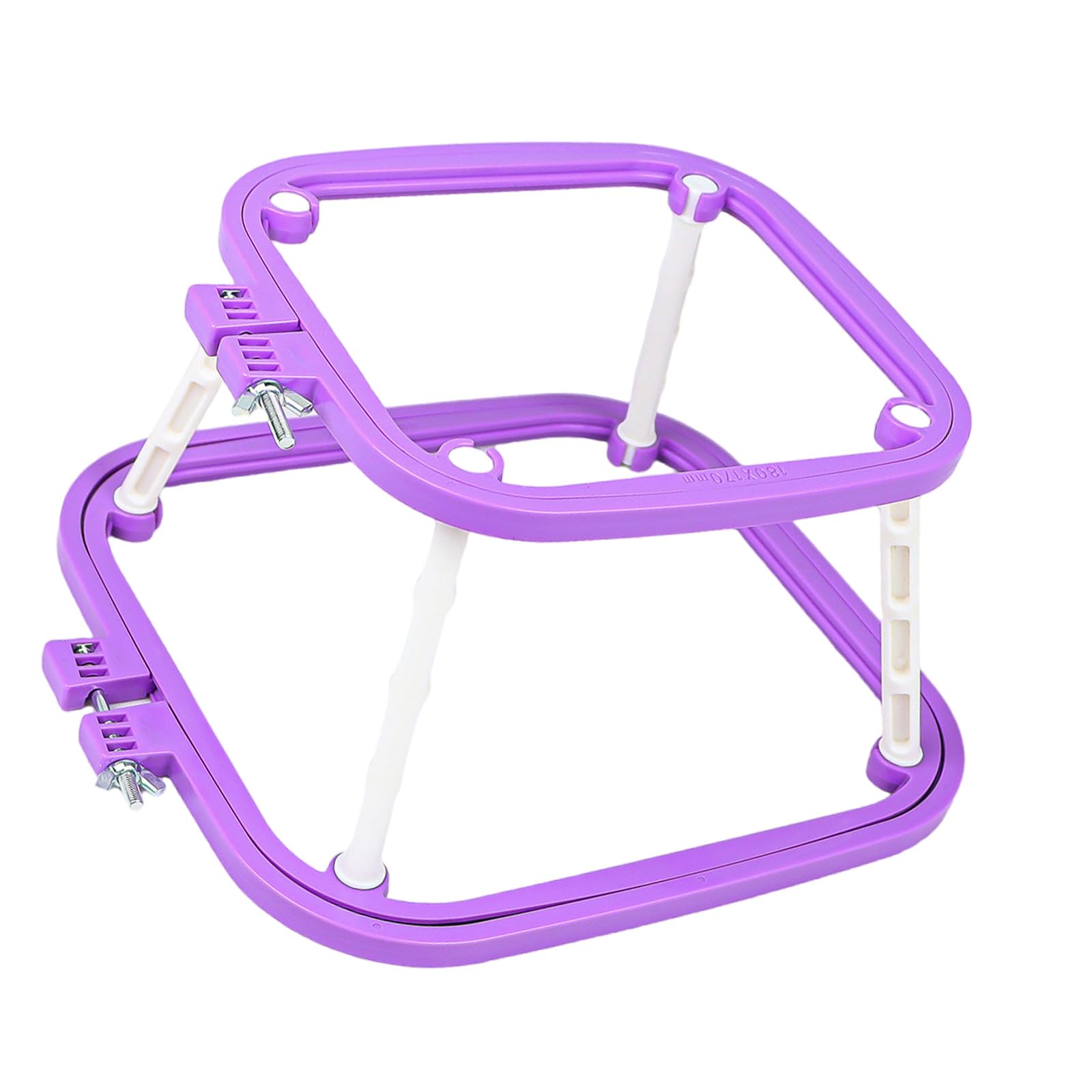 Nucelit Embroidery Hoop Crosses Stitching Hoop Easy to Use Double Layer Embroidery Frame Crosses Stitching Frame