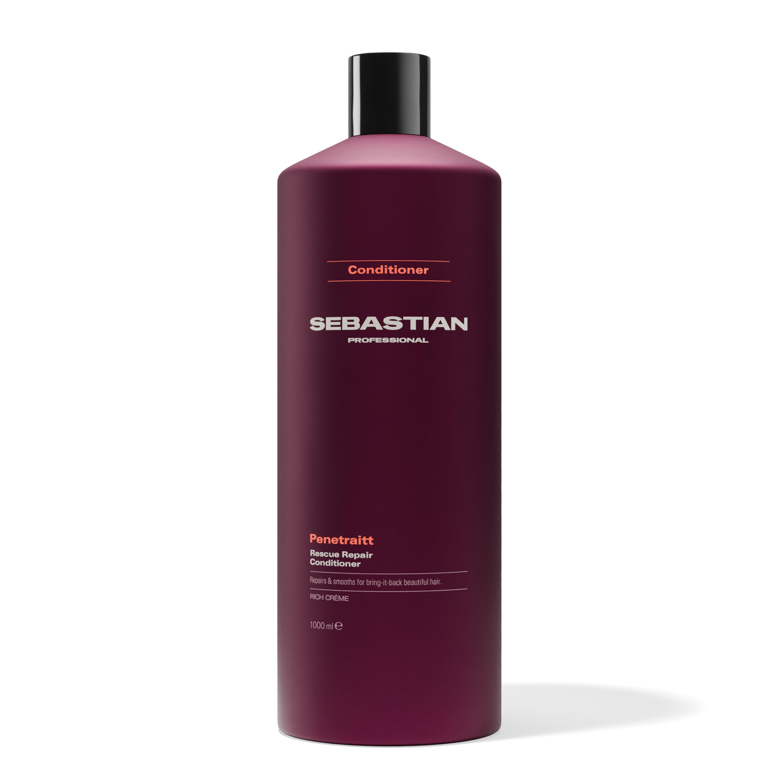 Sebastian Professional Penetraitt Conditioner | Strengthening & Repair | Deep Moisturizing for Dry, Damaged, & Colored Hair