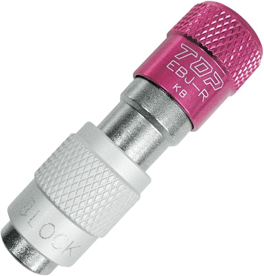 Top Industry EBJ-R One-Touch Bit Joint Red Hex Shank Pillhole Drill Impact Driver Attachment Holder Tsubame Sanjo Made in Japan