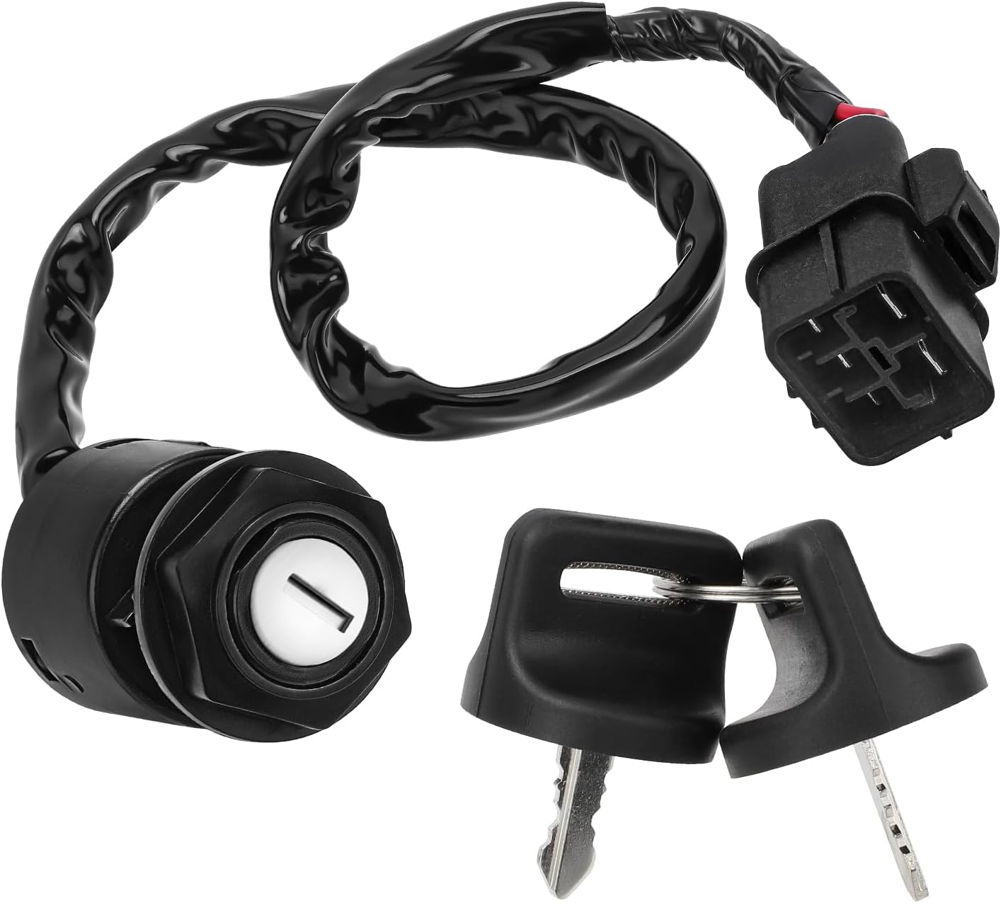 M MATI Fit for Honda Pioneer 1000 SXS1000M Ignition Key Switch 2016-2023 35100-HL4-A01 35100-HL4-AK1