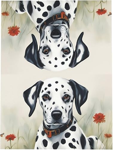 Miniatura 4 de SSIMOO Dálmata exquisita tarjeta de felicitación de papel perla para cumpleaños, día de San Valentín, aniversarios fiesta