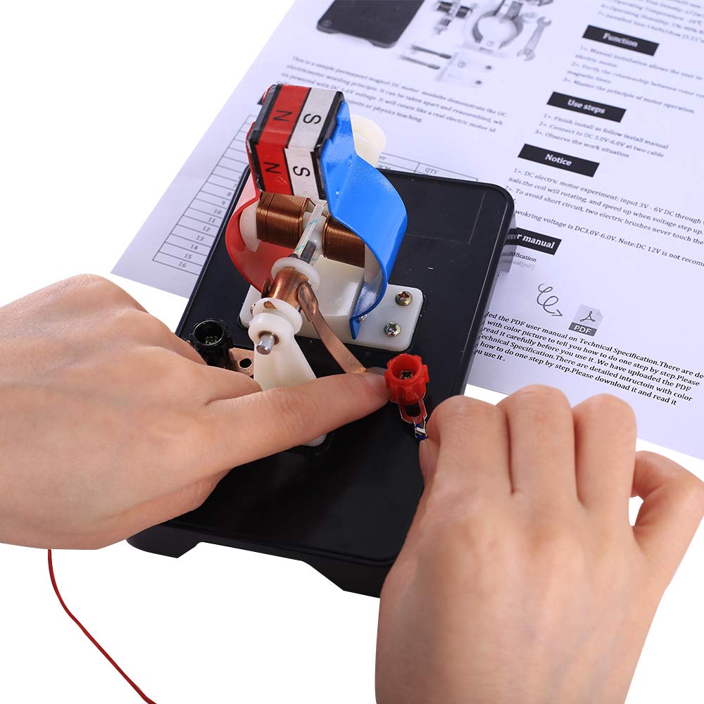 IS Icstation Electric Motor Kit DIY Motors Model DC 9V 12V Simple