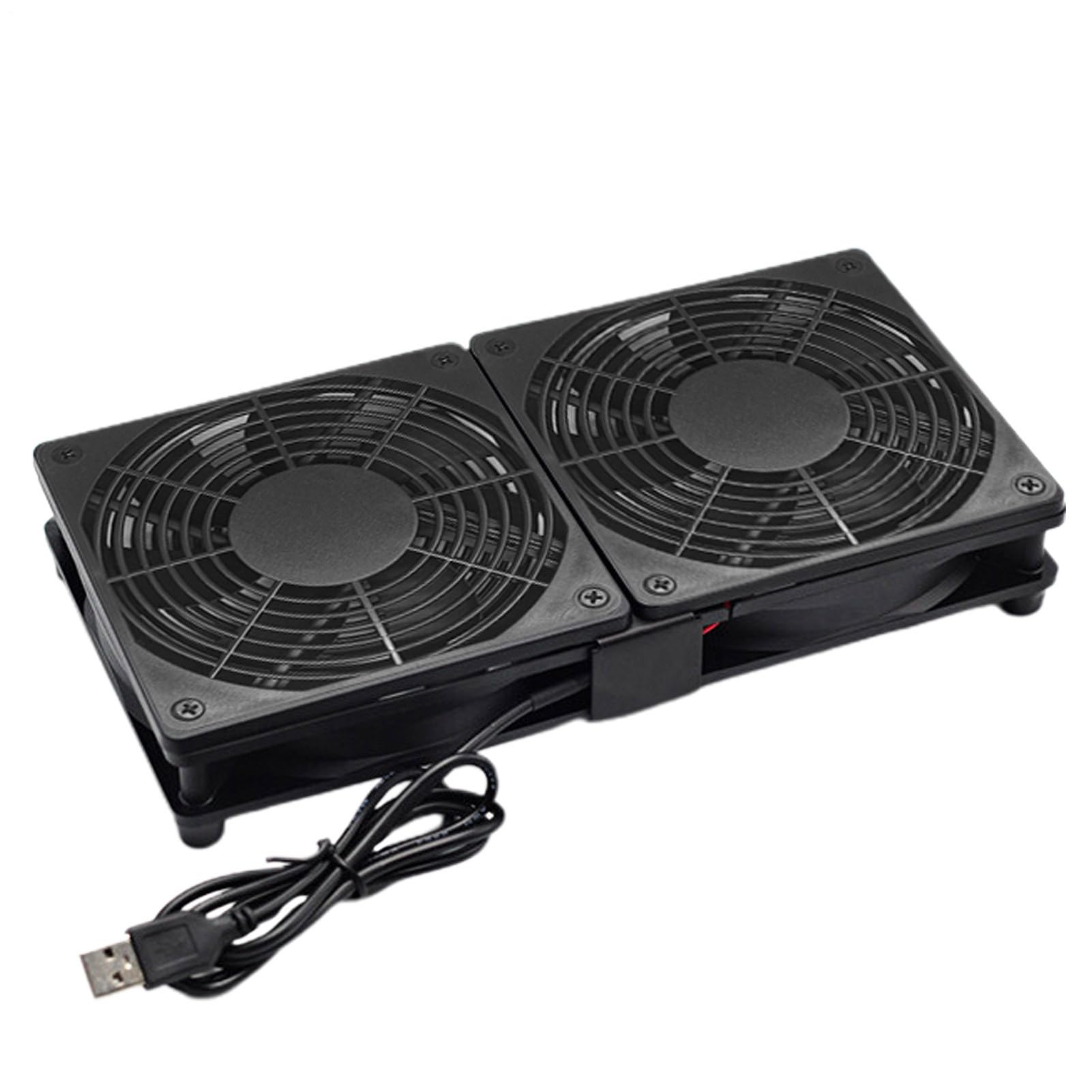 Ventilador De Enfriamiento USB - Ventilador De Enfriamiento De La De Enrutador, Ventiladores De Gabinete De Alto Flujo De Aire | Fuerte Blower USB Powered Fans For Laptop TV Box Router Cooling's