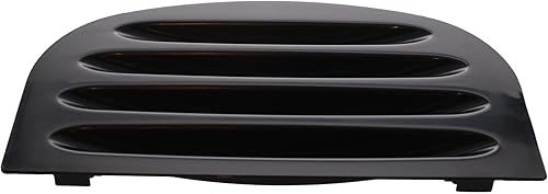 Miniatura 3 de GE WR17X11655 Bandeja de goteo dispensadora original OEM (negro) para refrigeradores GE