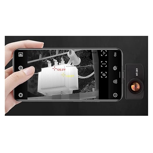 HT-301 Resolution 384 * 288 Infrared Thermal Imager Imaging Camera miniatura 6