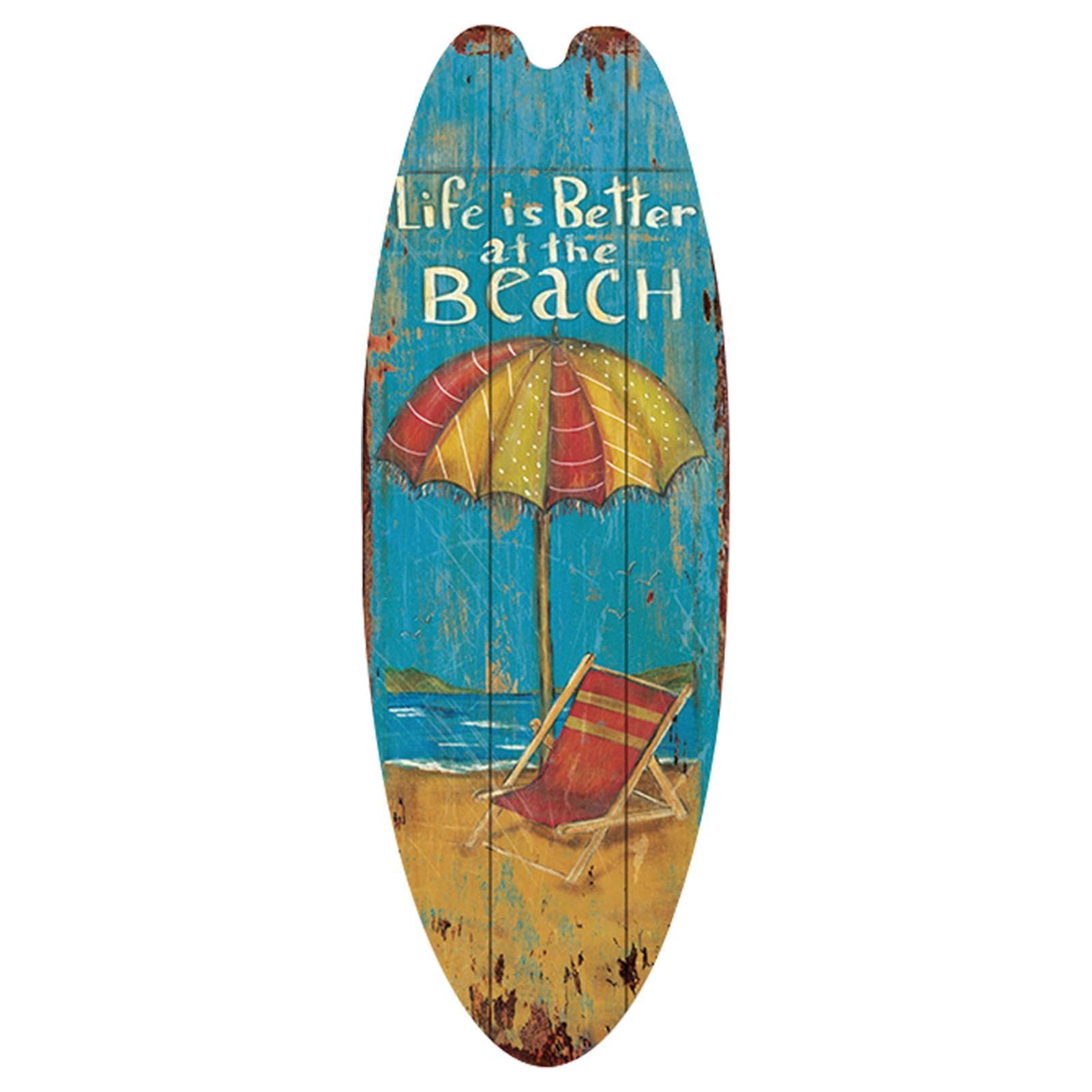 Amazon｜shjxi トロピカルウォールデコレーション | サーフボード