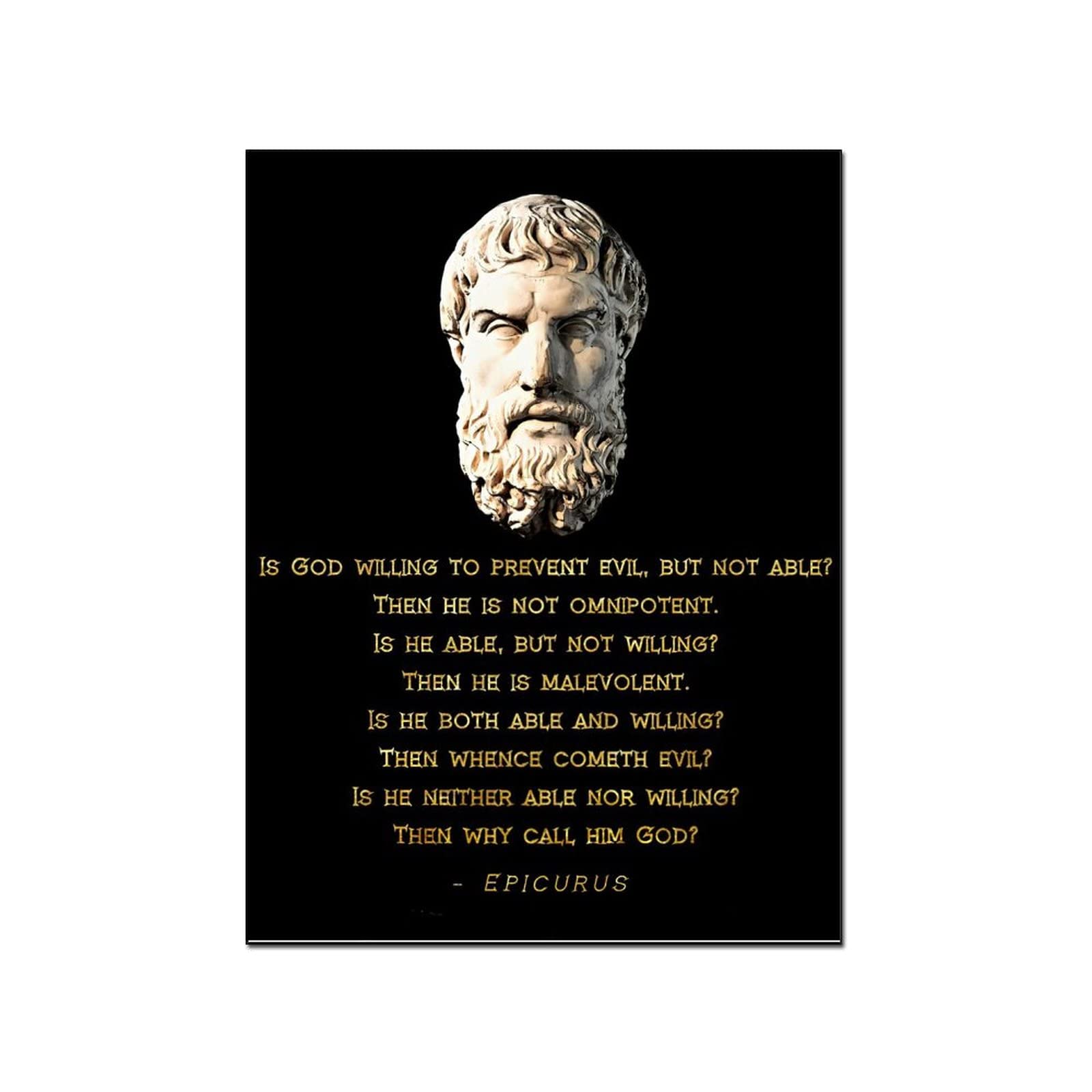 MJ-Graphics - Poster de motivation de Marc Aurel - Image avec citation stoïque - Tableau mural DIN A3 dans galerie - Papier poster épais - FineArt - Impression d'art sans cadre photo